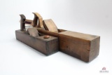 Two Wooden Bench Planes 16”, 22”