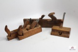 Four unusual Wooen Planes 6”-15”