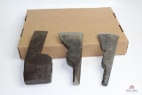 Three Antique Black Smith Tools