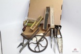 Box Lot Misc Tools Shears, Gouges, Screwdrivers