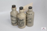 Two Ledicotts Southend, H Gould’s, & Isle of Wight stoneware bottles