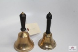 Two bells, 7 ¼” & 7 ½”