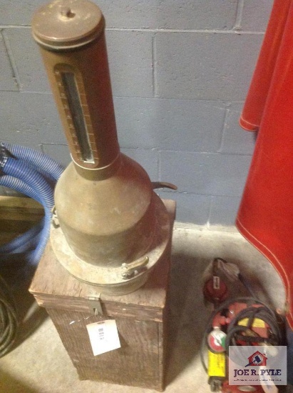 Brass concrete pressure tester