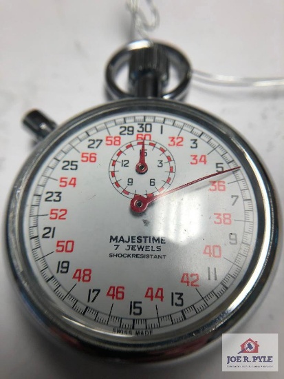 Majestime 7 jewel stop watch