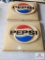 2 lighted Pepsi advertising signs (12