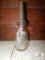 J.B. Rhodes glass oil bottle with cap