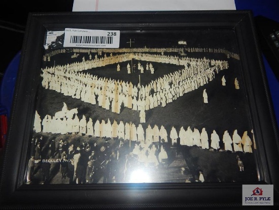 Early picture of KKK gathering in Beckley, WV