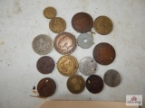 Various foreign Coins