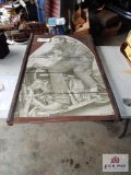 Bean drying rack with James Dean and Marilyn Monroe silkscreen