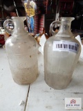 2 Whitehouse Vinegar bottles