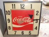 Original skating rink Coca-Cola clock (Fairmont, WV)