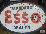 Standard Esso Motor Oil advertising (Single-sided 7ft 5in x 5ft)