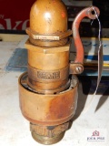 Crane brass steam whistle