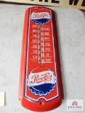 Metal Pepsi-cola thermometer