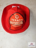 Felt Texaco children's Fireman hat