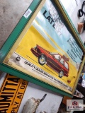 AMC dealership display, vehicle service advertisement
