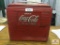 Early Coca-Cola Cooler w/ tray ; Drain Plug