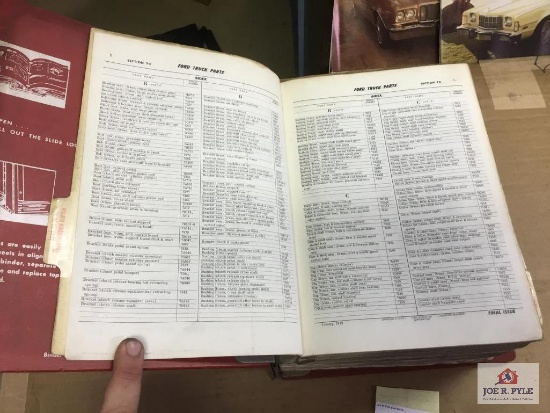 1964-1972 Ford Heavy Truck Master Parts Catalog Text