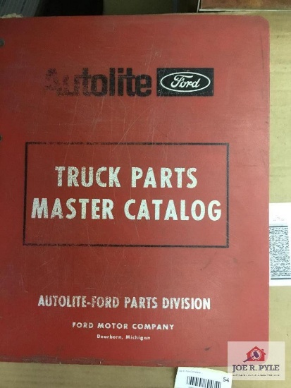 1964-1972 Ford Lite , Med, ; Heavy Master Parts Catalog Text