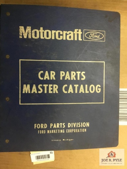 1971-1972 Car Parts Master Catalog Text ; Illustration