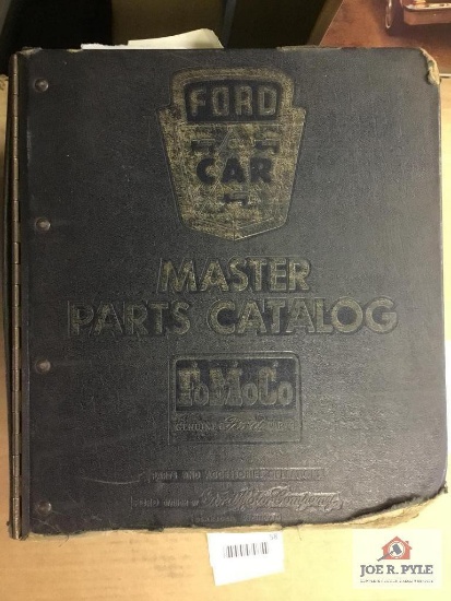 1971-1972 Ford Car Master Catalog Illustration