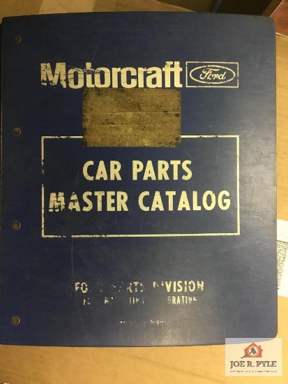 1973-1978 Ford Car Parts Master Catalog Text
