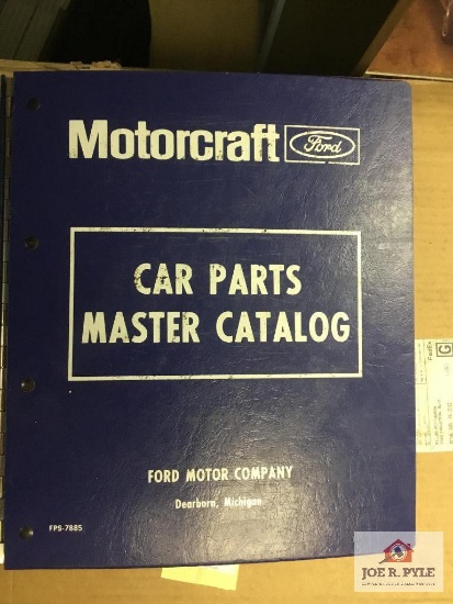 1973-1979 Lincoln Mercury Car Parts Master Catalog