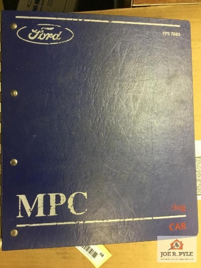 2001 Vol 1 ; 2 Ford ; Lincoln ; Mercury Price List Books
