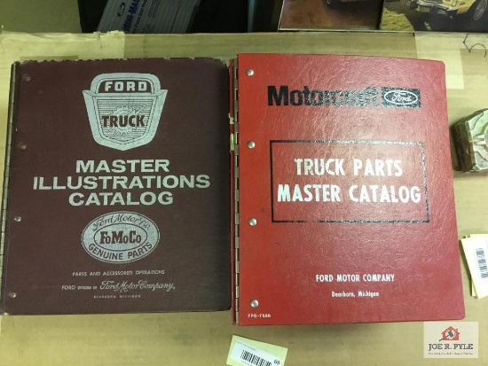 Lot of 2 1973-1979 Ford Lite Truck Master Parts Catalog