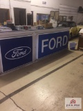 Single Sided Lighted Ford Dealership Sign (13'1