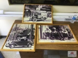 3 Ford pictures (early vehicles and 3 good friends)