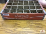 Wooden Divided Coca-Cola Bottle Crate