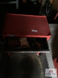 Homak Rolling Tool Box and Contents (Flange Tools, Etc.)