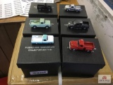 6 Ford F-Series 60th Anniversary Collectors Edition Toy Trucks (In Box)