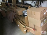 Lot of Ford Rims, Windshields, Etc.