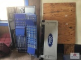 Lot of Ford display shelving