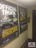 Lot of 2 Steeler F150 Promotional Banners