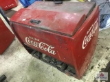 Single Door Flip Top Coca Cola Chest Cooler
