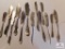 A Dozen Old Butter Knives All Signed