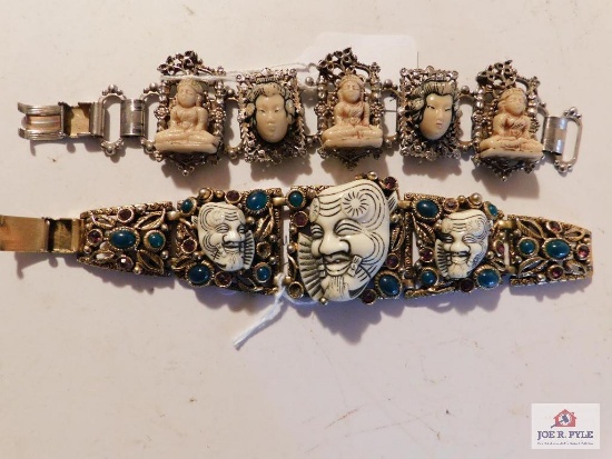 2 Bracelets Selro Corp Signed Real Nice