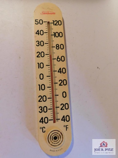 Sun Beam Thermometer USA 15"x3"