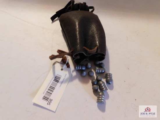 Leather Muzzle Loading Bag