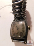 CHAMP Watch Co Switzerland PM-26 Sterling Silver 0.925 15 Jewels #1472449