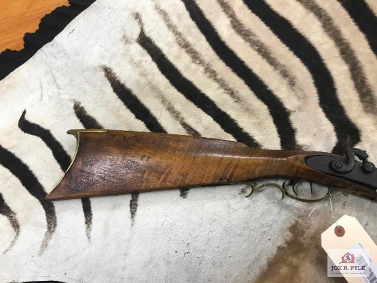 Curly Maple Muzzleloader w/ Brass Butt Plate