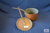 DH&M Co NY sauce pan w cover 9 
