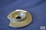 Stoneware churn lid (chip) 6