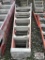 THREE 6' FIBERGLASS STEP LADDERS