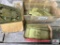 3 BOXES OF VARIOUS SIZE BRASS STENCILING