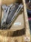 1 LOT OF OPEN-END ADJUSTABLE WRENCHES