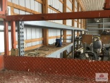 4 SECTIONS OF HEAVY DUTY PALLET SHELVING